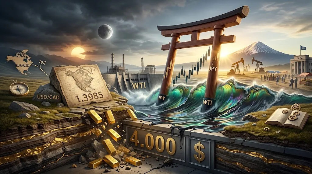 Gold closed the week below $4,000 as oil and the yen climbed