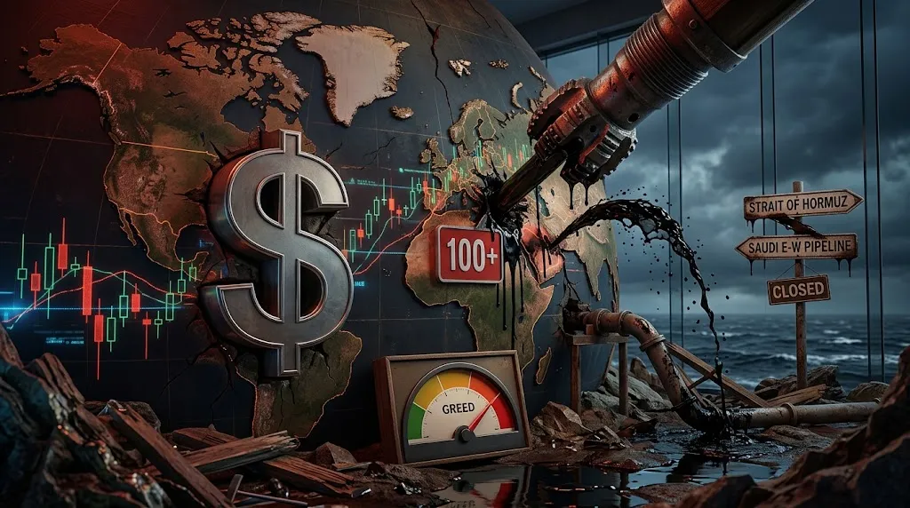 El dólar se impone con el petróleo superando los $100