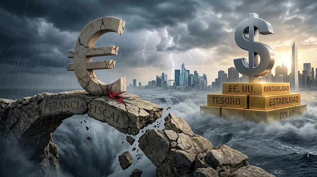 Euro hits 1.1161, its lowest since May 2025, on French fiscal fears