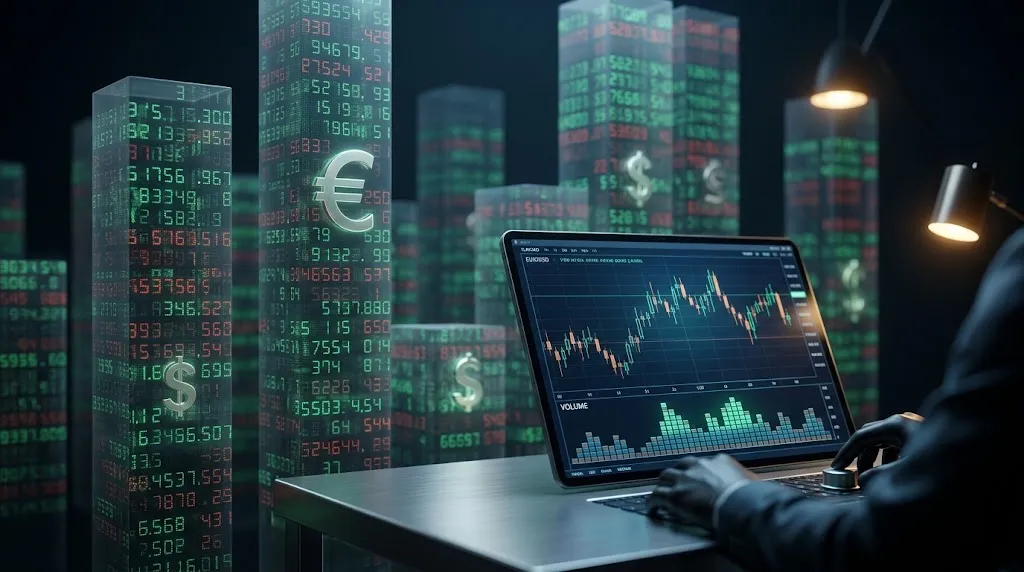 Does forex have real volume? What the MT5 volume bar actually counts