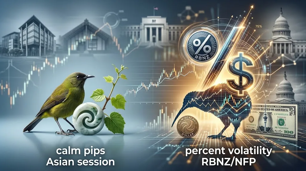 NZD/USD: ¿cuánto se mueve, cuándo y qué lo mueve?
