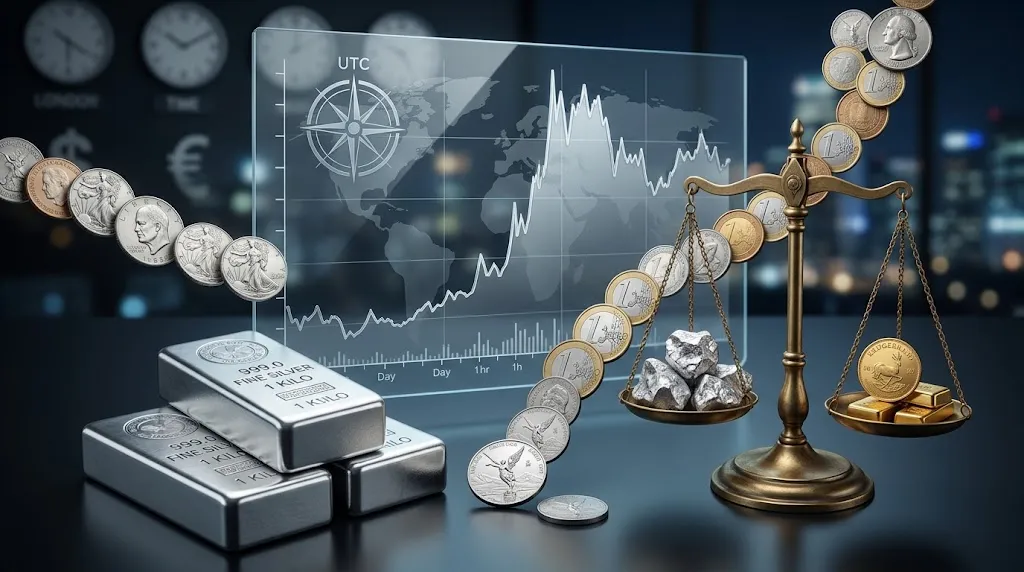Silver (XAG/USD): how much does it move, when, and what moves it?
