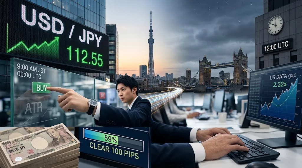 USD/JPY: how much does it move, when, and what moves it?
