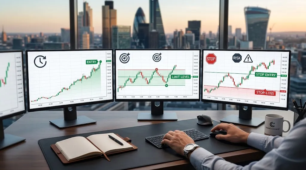 Órdenes a mercado, límite y stop: ¿cuál usar y cuándo?