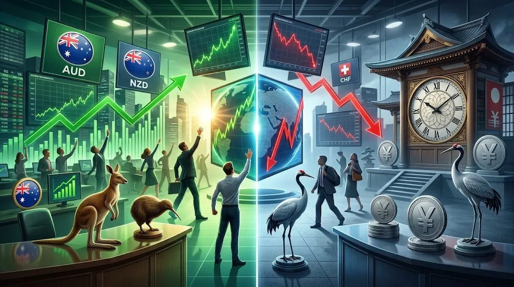 Risk-on vs risk-off: lo que de verdad hace cada uno en el forex