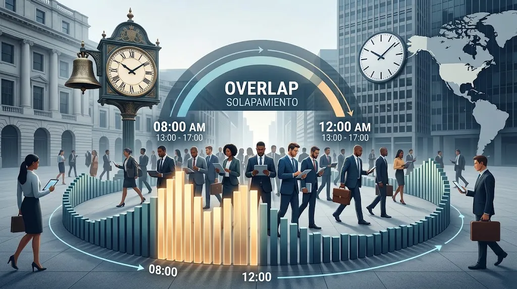 ¿A qué hora hay que estar delante para operar intradía?