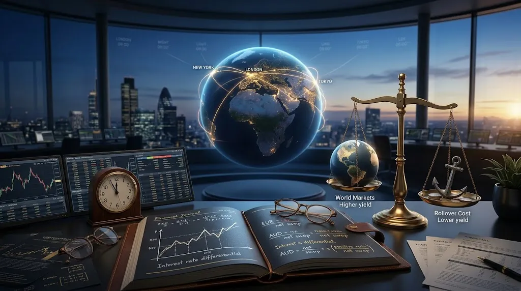 ¿Qué es un swap en forex?