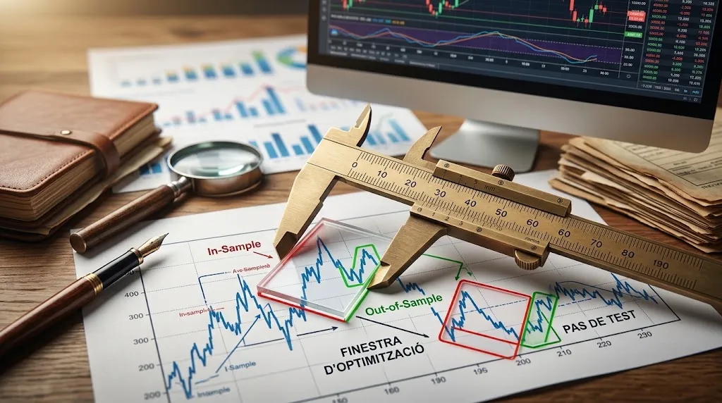 ¿Qué es el walk-forward y por qué es más honesto que una sola optimización?