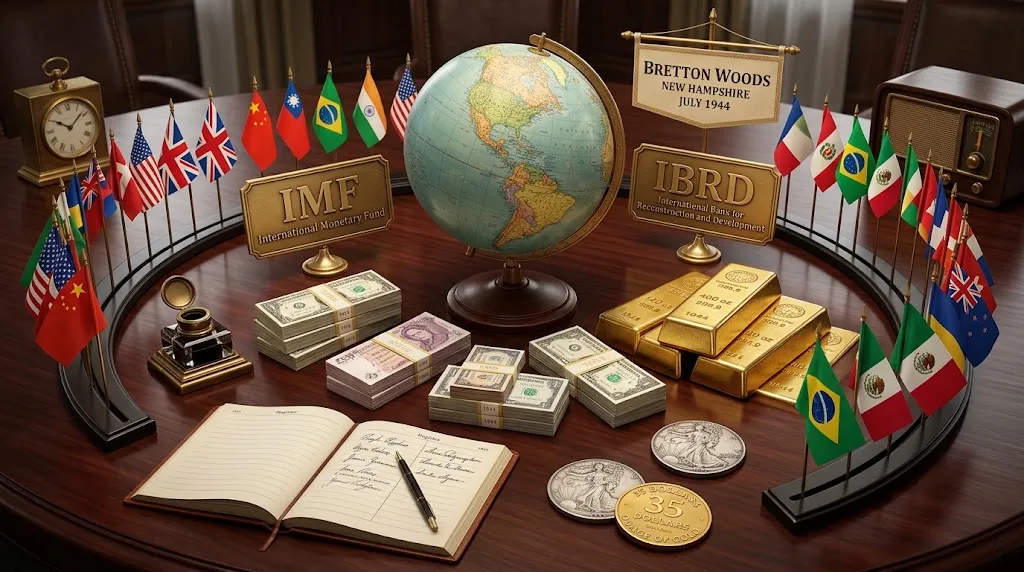 What was the Bretton Woods system?